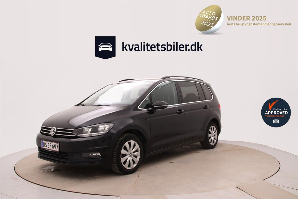 VW Touran 1,6 TDi 115 Comfortline DSG 7prs 5d