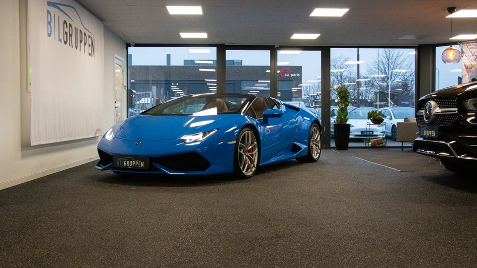 Brugt Lamborghini Huracan 5,2 Spyder LP610-4 2d - Bilbasen