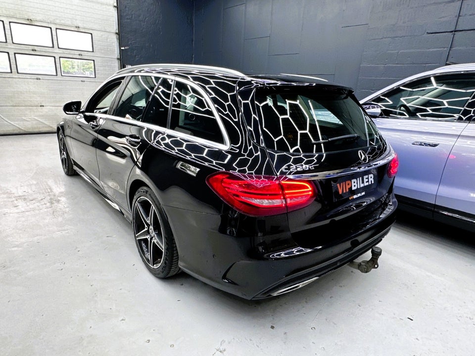 Mercedes C220 d 2,2 AMG Line stc. aut. 5d