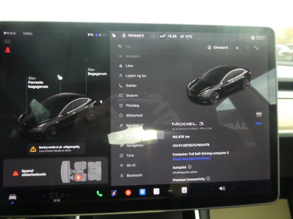 Tesla Model 3 Standard Range+ RWD 4d