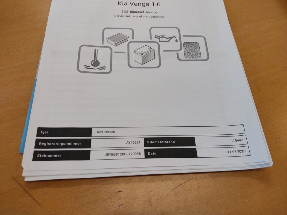 Kia Venga 1,6 CVVT Premium aut. 5d