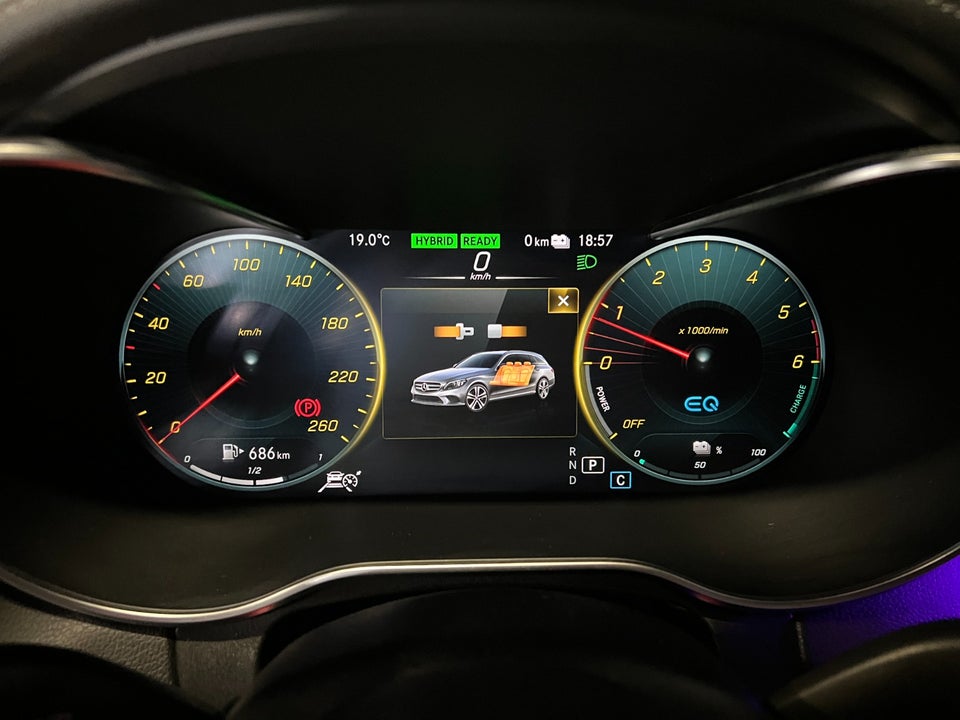 Mercedes C300 de 2,0 AMG Line Night Edition stc. aut. 5d