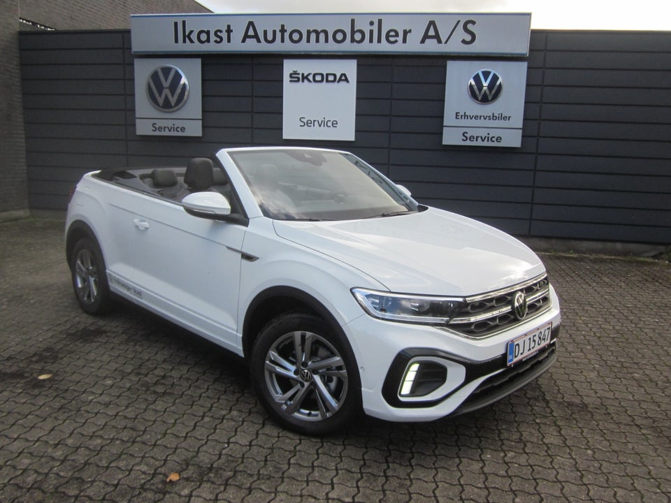 VW T-Roc 1,5 TSi 150 R-line Cabriolet DSG 2d