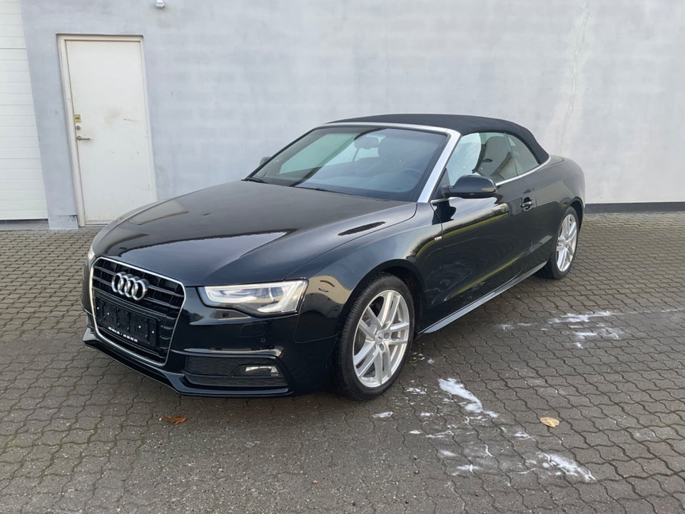 Audi A5 1,8 TFSi 177 S-line Cabriolet Multitr. 2d