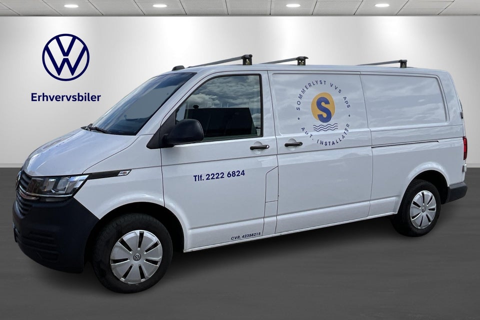 VW Transporter 2,0 TDi 150 Kassevogn DSG lang