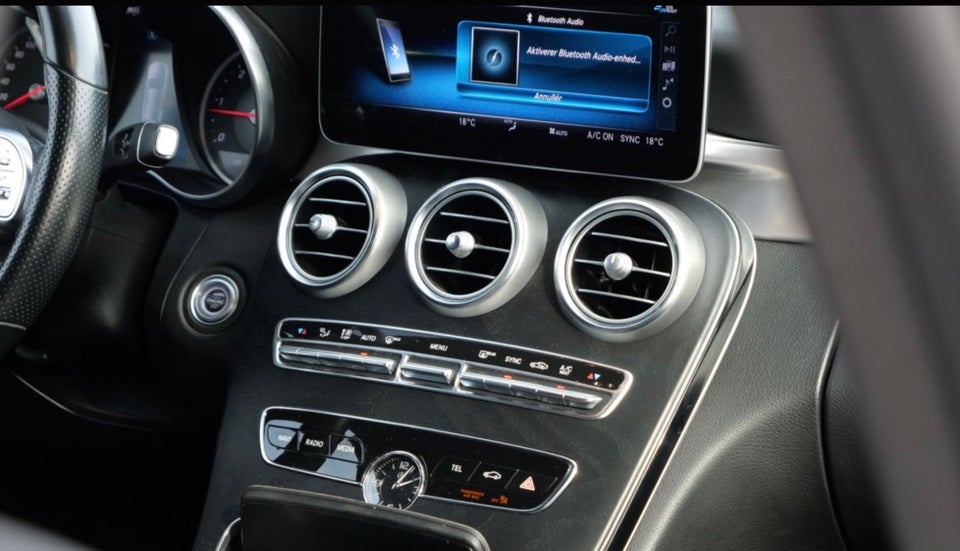 Mercedes C220 d 2,0 AMG Line stc. aut. 5d