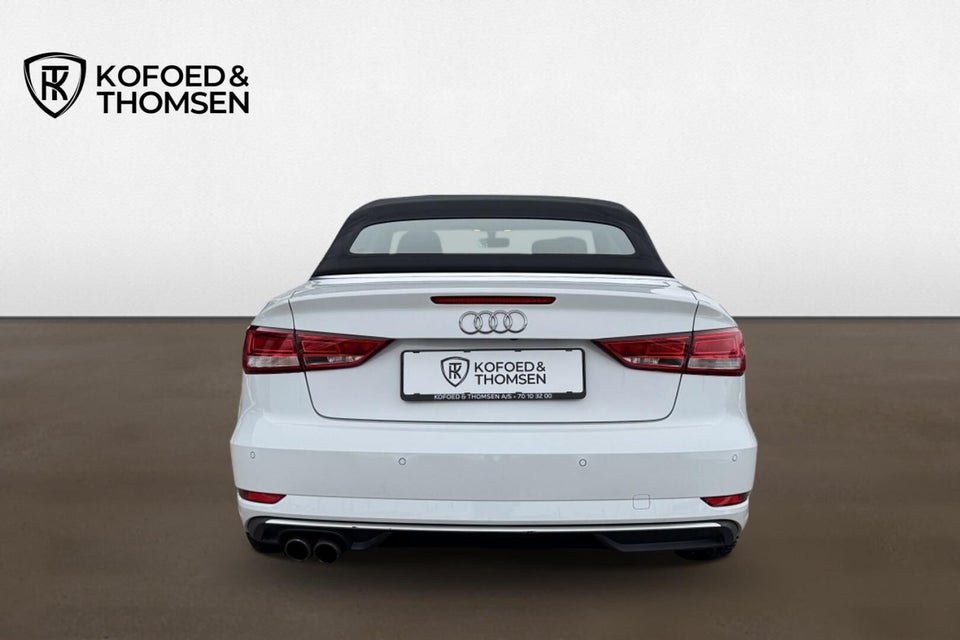 Audi A3 2,0 TFSi 190 Sport Cabriolet S-tr. 2d