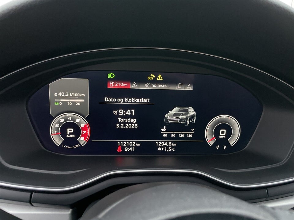 Audi A4 40 TFSi Advanced Prestige Tour plus Avant S-tr. 5d