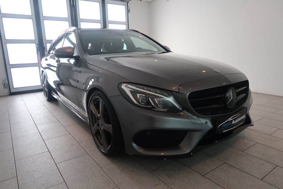 Mercedes C220 d 2,2 AMG Line Night Edition stc. aut. 5d