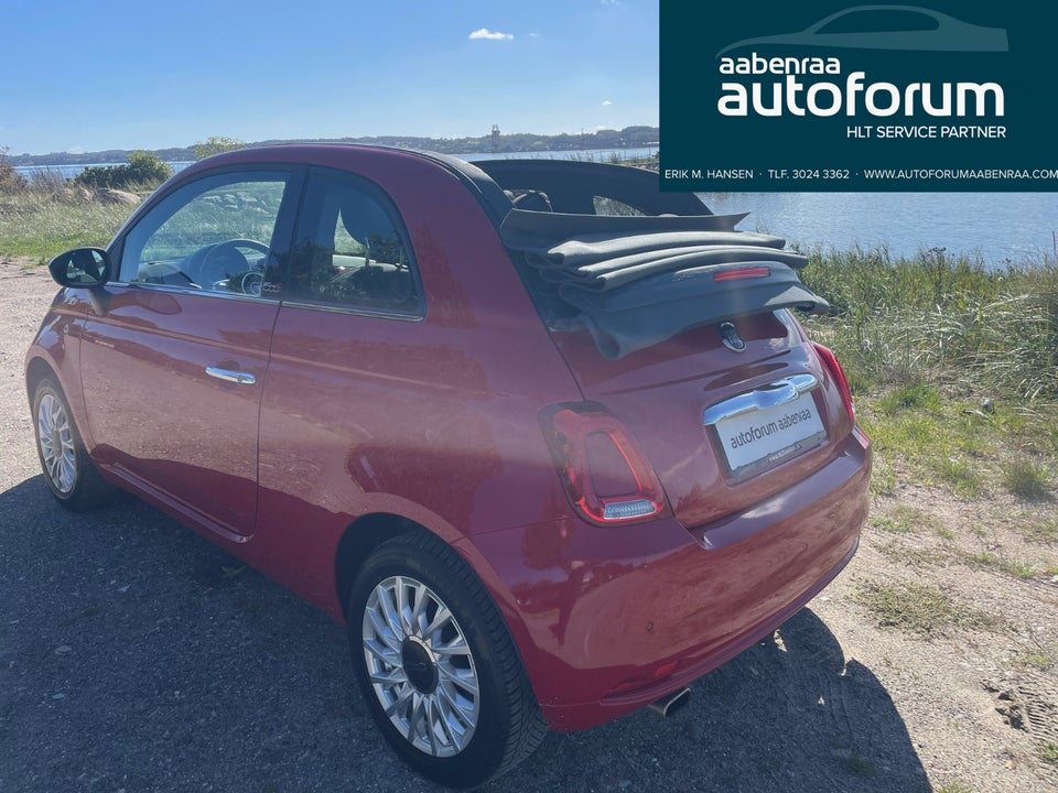 Fiat 500C 1,2 Lounge 2d