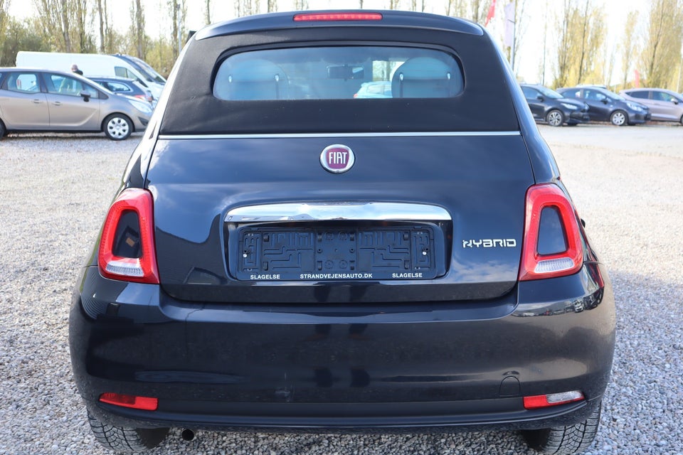 Fiat 500C 1,0 Hybrid Lounge 2d