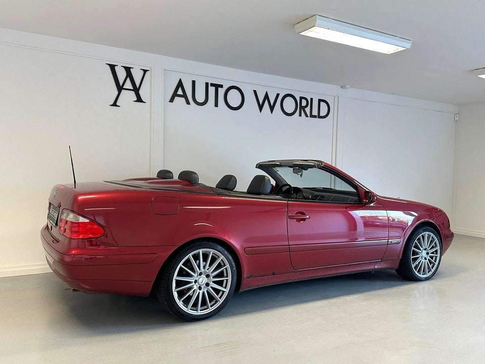 Mercedes CLK200 2,0 Cabriolet Avantgarde aut. 2d