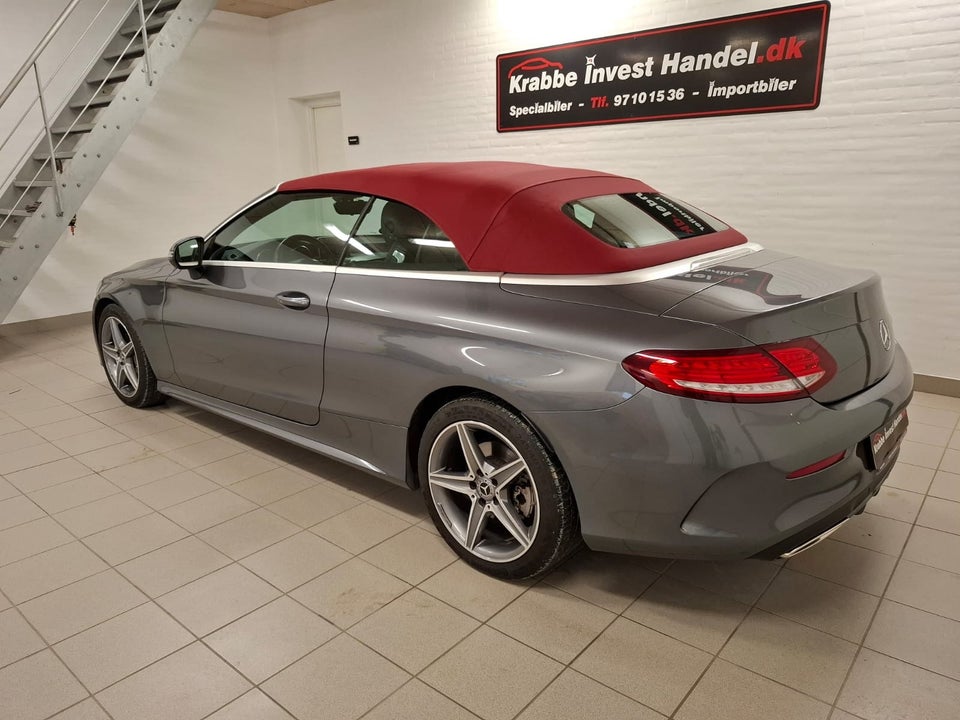Mercedes C200 1,5 AMG Line Cabriolet aut. 2d