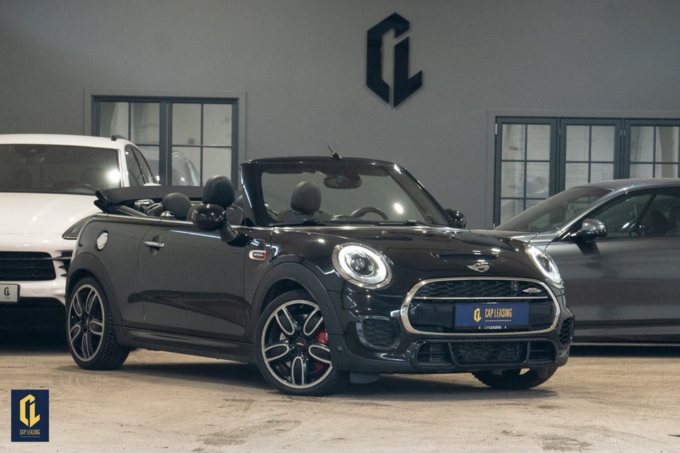 MINI Cooper S 2,0 JC Works Cabriolet aut. 2d