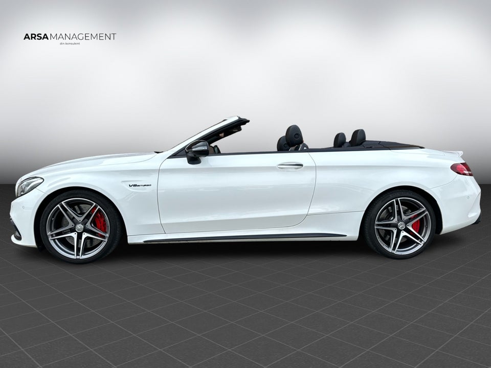 Mercedes C63 4,0 AMG S Cabriolet aut. 2d