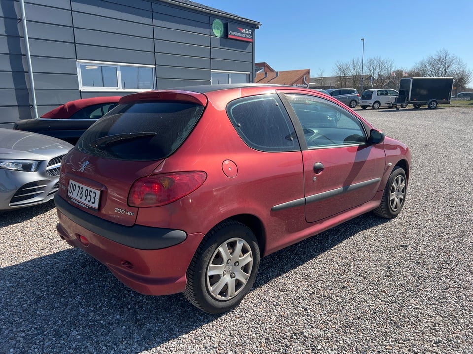 Peugeot 206 1,4 HDi Performance 3d