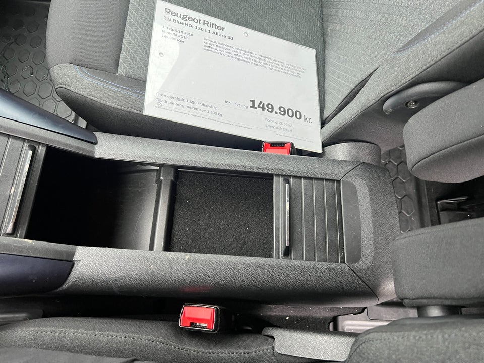 Peugeot Rifter 1,5 BlueHDi 130 L1 Allure 5d