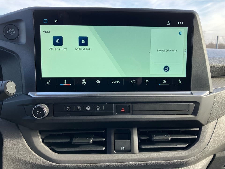 VW Transporter 2,0 TDi 150 Comfort Kassevogn aut. LWB