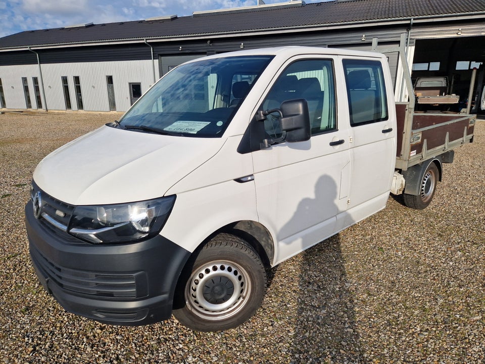 VW Transporter 2,0 TDi 114 Db.Kab m/lad 4d