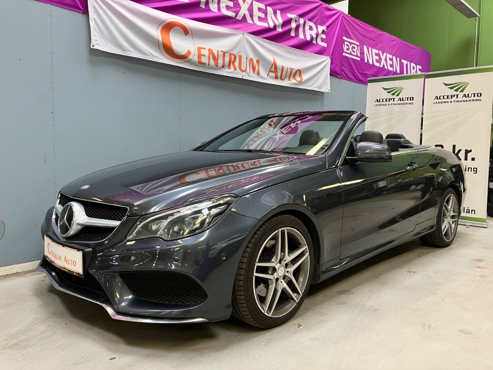 Mercedes E350 3,0 BlueTEC AMG Line Cabriolet aut. 2d