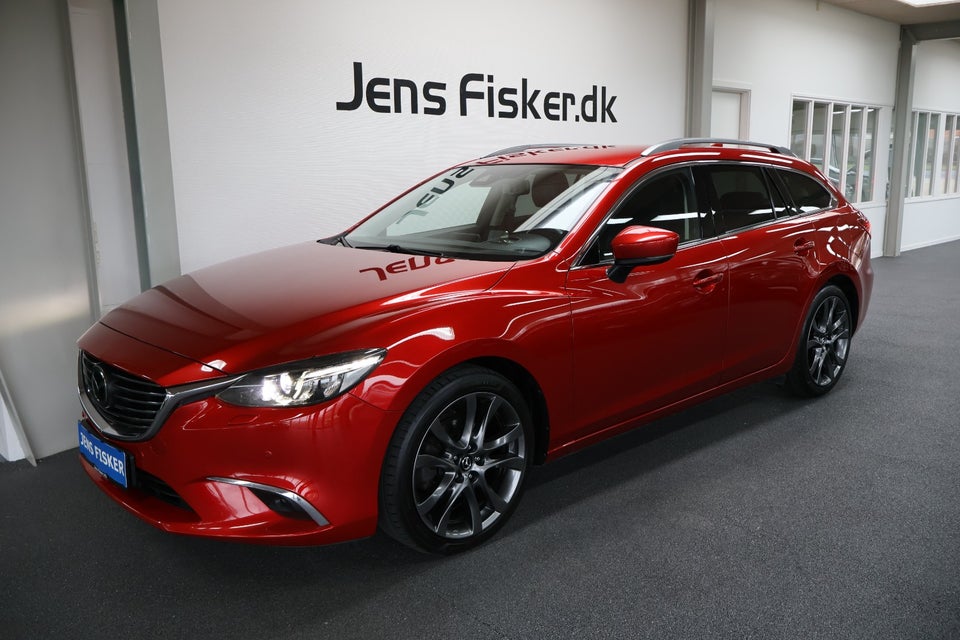 Mazda 6 2,2 SkyActiv-D 150 Optimum stc. aut. 5d