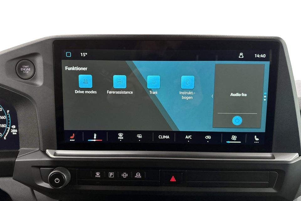 VW Transporter 2,0 TDi 150 Comfort Kassevogn aut. LWB