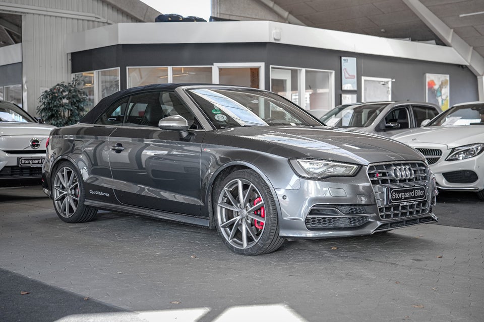 Audi S3 2,0 TFSi Cabriolet quattro S-tr. 2d