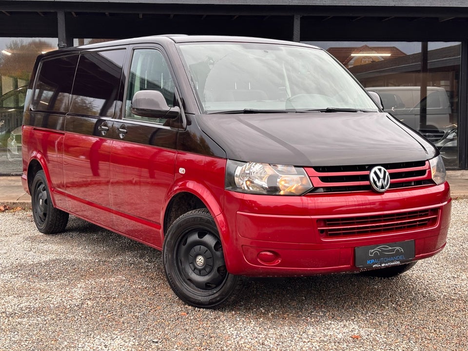 VW Transporter 2,0 TDi 114 Kassevogn lang 5d