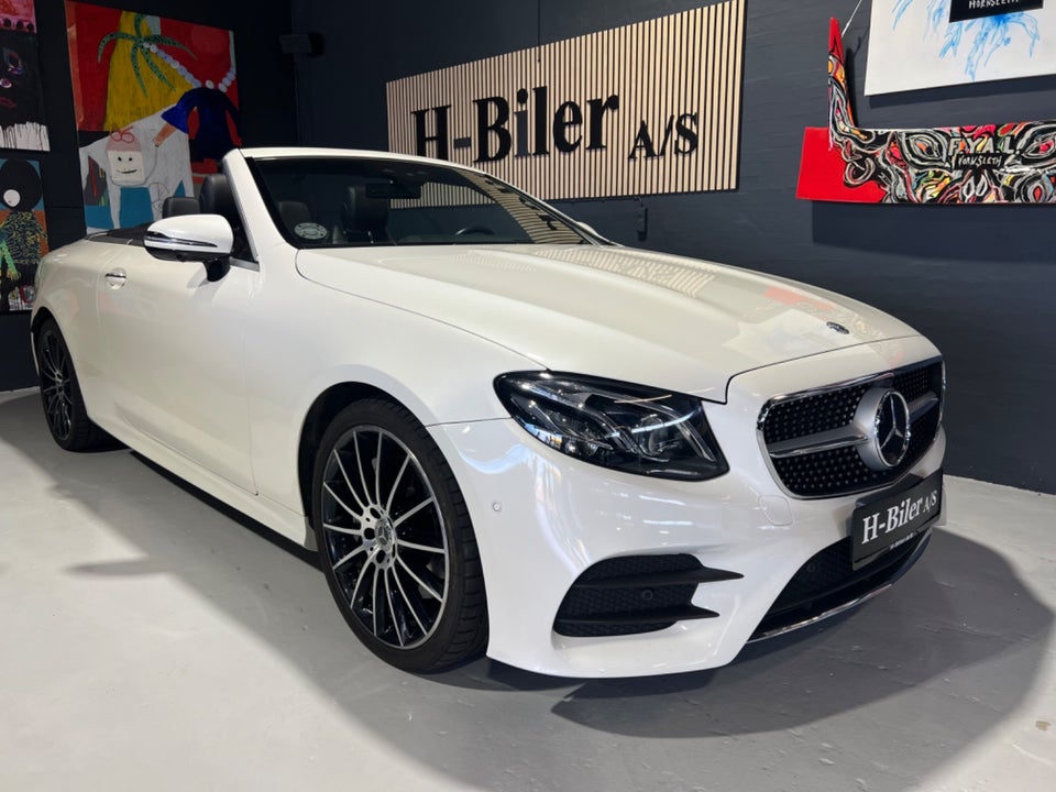 Mercedes E400 3,0 AMG Line Cabriolet aut. 4Matic 2d