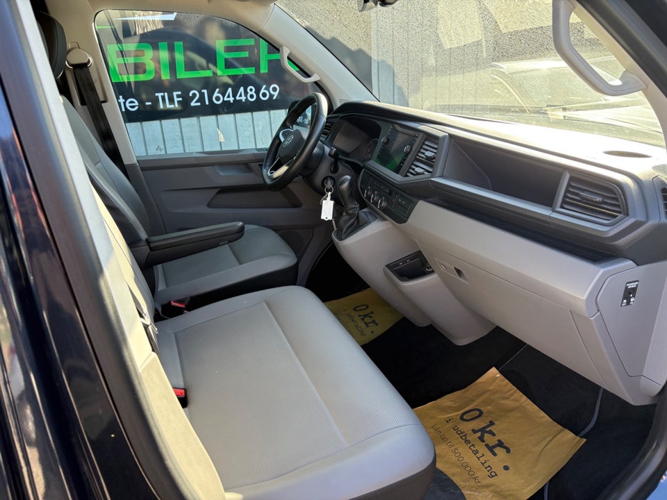 VW Transporter 2,0 TDi 150 Kassevogn DSG lang