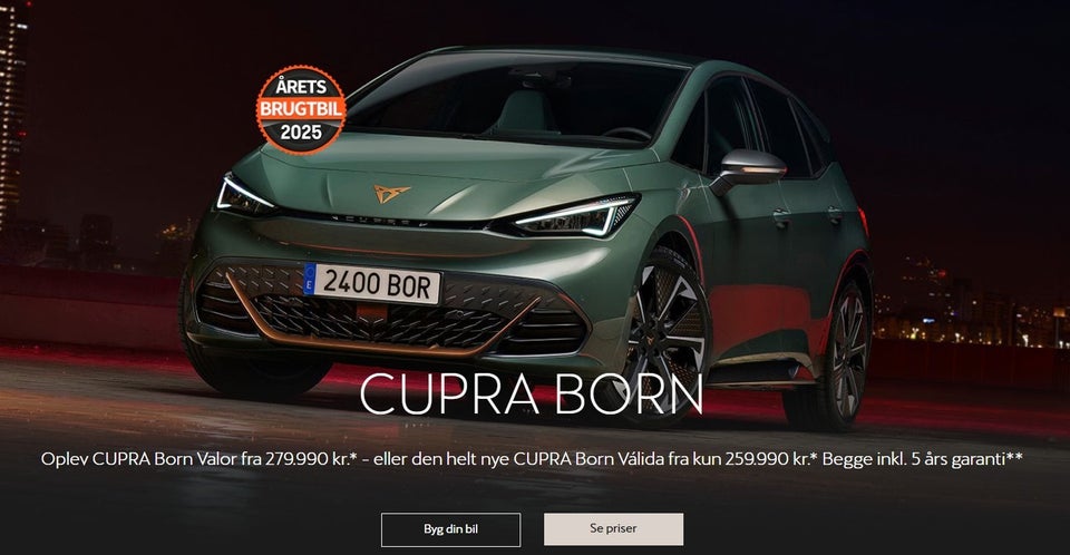 Cupra Born 59 Válida 5d
