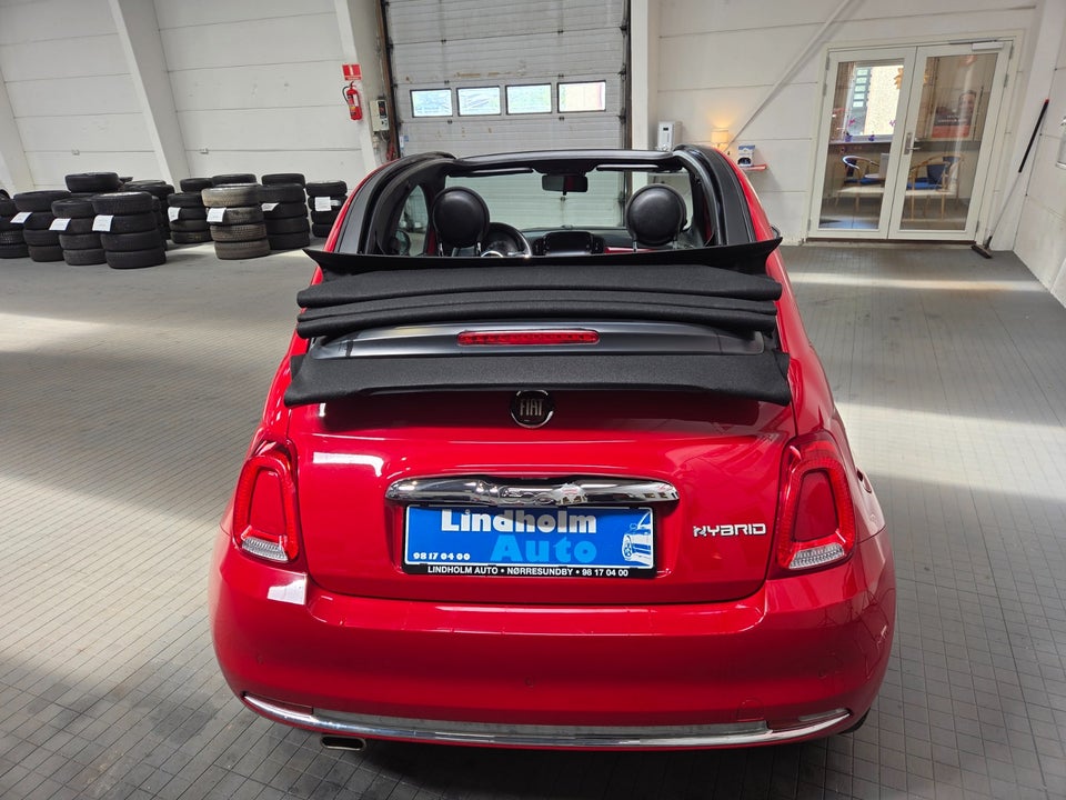 Fiat 500C 1,0 Hybrid (RED) 2d
