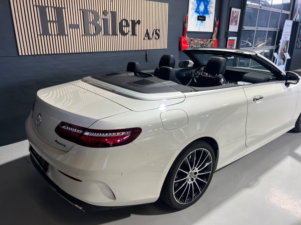 Mercedes E400 3,0 AMG Line Cabriolet aut. 4Matic 2d