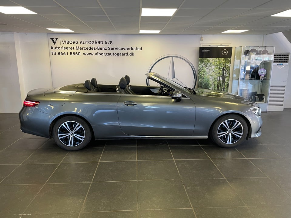 Mercedes E220 d 2,0 Cabriolet aut. 2d