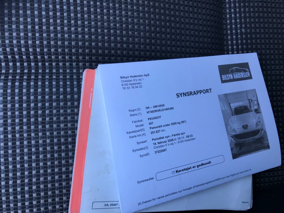 Peugeot 407 2,0 HDi SR aut. 4d