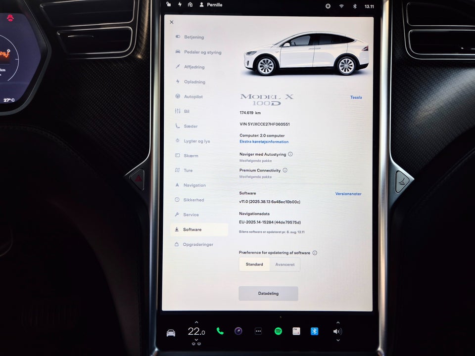 Tesla Model X P100D Ludicrous 6prs 5d