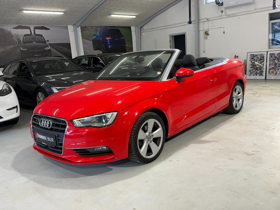 Audi A3 1,4 TFSi 125 Ambiente Cabriolet S-tr. 2d
