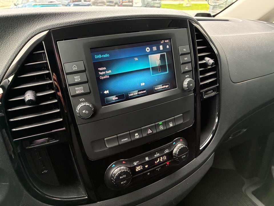 Mercedes Vito 119 2,0 CDi Kassevogn Complete aut. L RWD