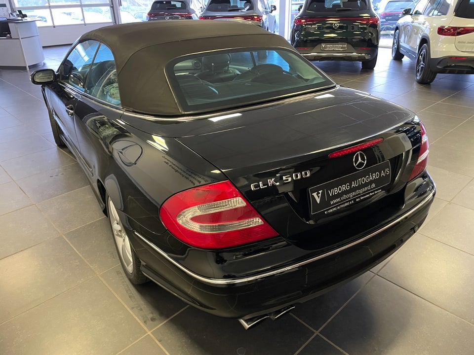 Mercedes CLK500 5,0 Cabriolet Avantgarde aut. 2d