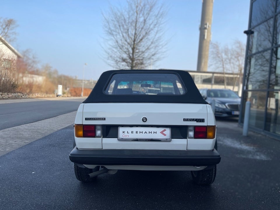VW Golf I 1,6 Cabriolet 2d