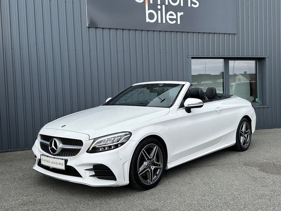 Mercedes C200 1,5 AMG Line Cabriolet aut. 2d