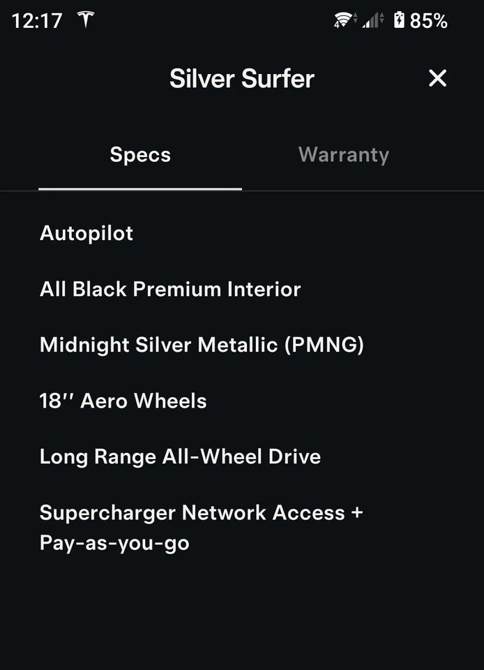 Tesla Model 3 Long Range AWD 4d