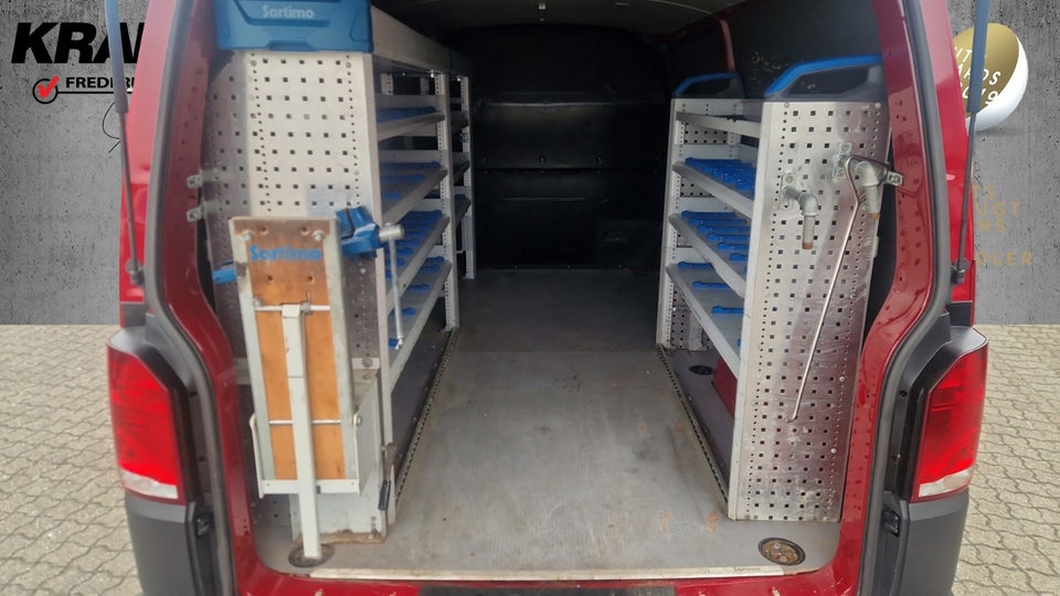 VW Transporter 2,0 TDi 150 Kassevogn DSG lang