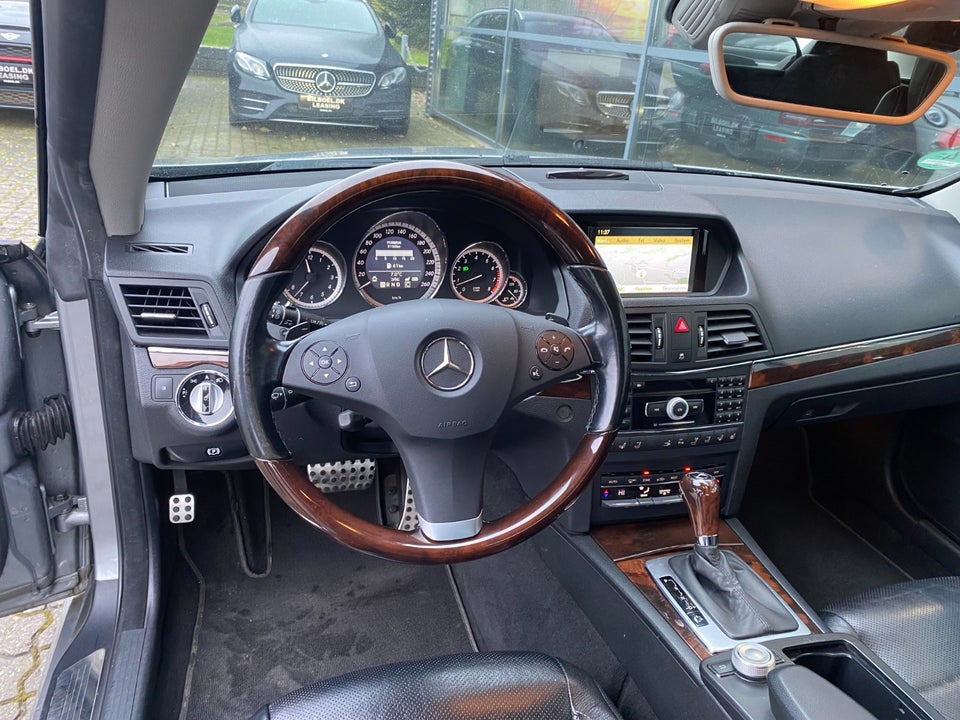 Mercedes E350 3,5 CGi AMG Line Cabriolet aut. BE 2d