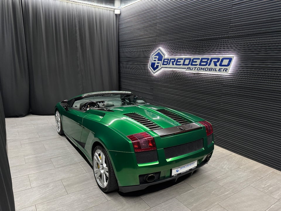 Lamborghini Gallardo 5,0 Spyder E-gear 2d