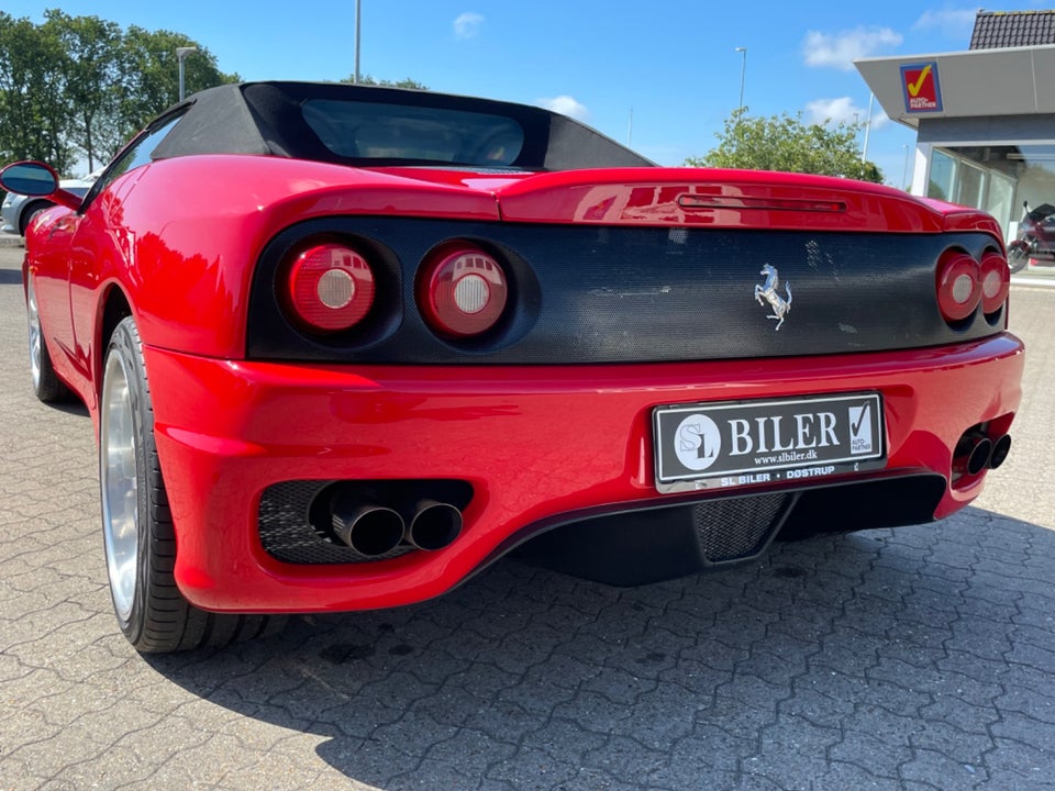 Ferrari 360 3,6 Spider F1 2d