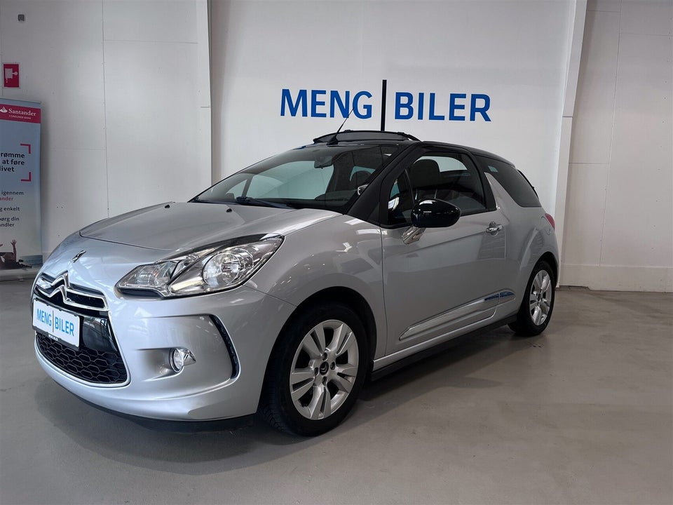 Citroën DS3 1,2 VTi 82 Style Cabrio 2d