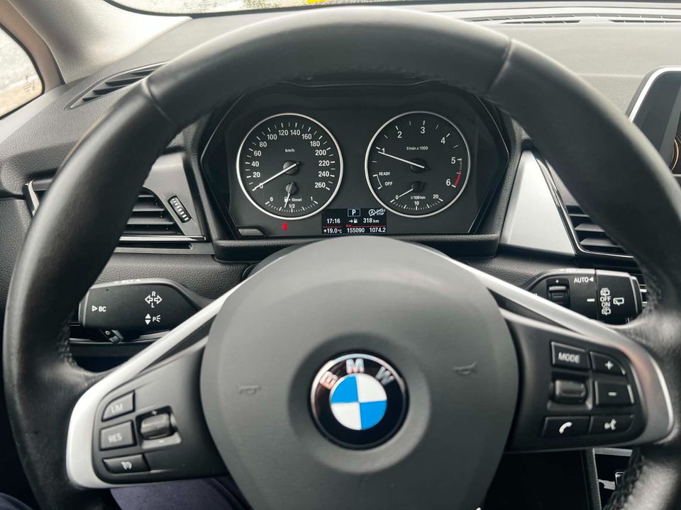 BMW 218d 2,0 Active Tourer Advantage aut. 5d