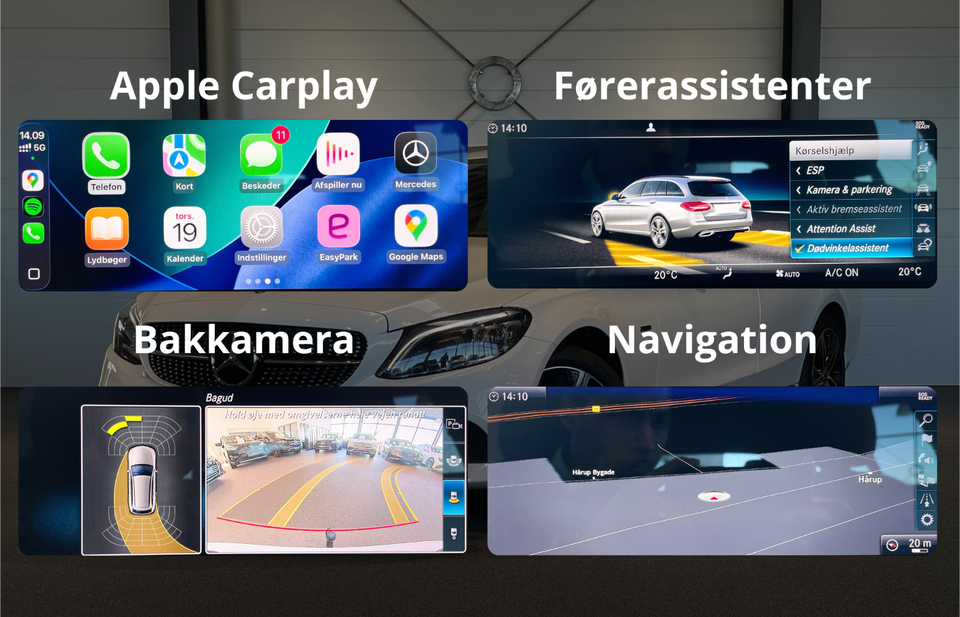 Mercedes C300 e 2,0 Avantgarde stc. aut. 5d