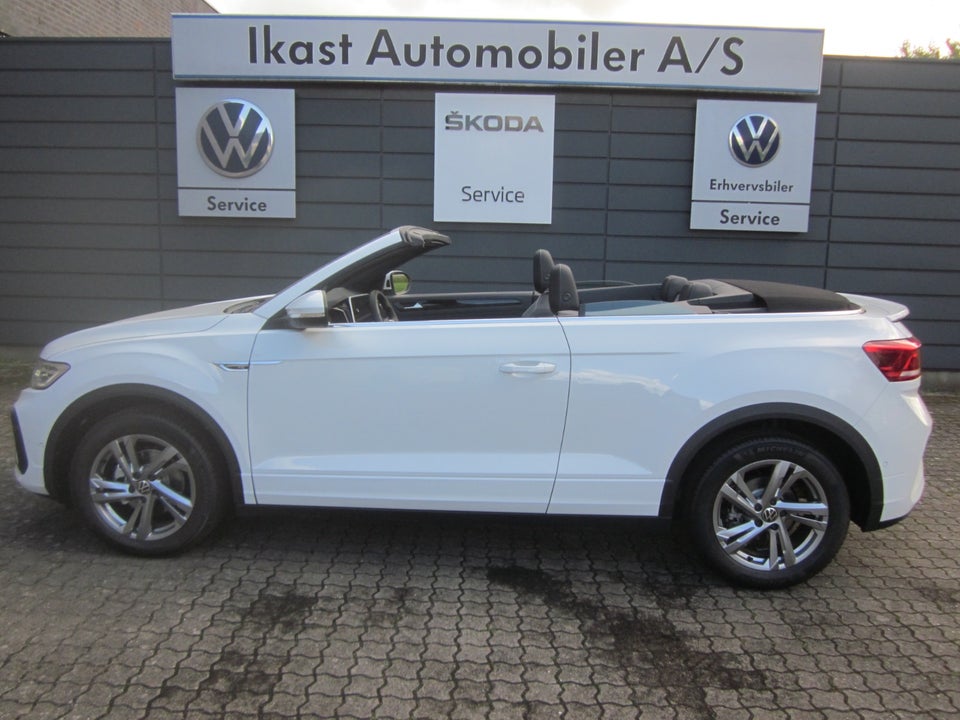 VW T-Roc 1,5 TSi 150 R-line Cabriolet DSG 2d